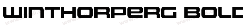 WinthorpeRg Bold字体转换 WinthorpeRg Bold字体转换